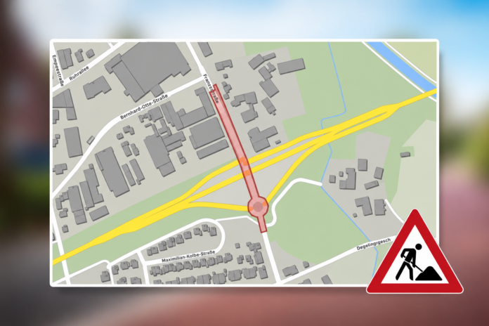 K 1 in Bocholt wird ab 19. Oktober voll gesperrt