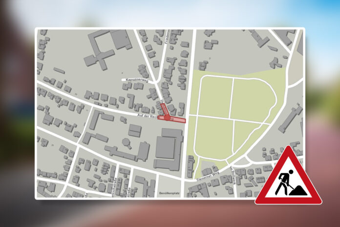 Vollsperrung am Kreisverkehr Hemdener Weg ab 19. Oktober